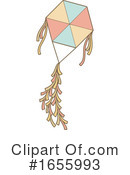 Kite Clipart #1655993 by Any Vector