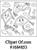 Kite Clipart #1684853 by visekart
