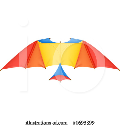 Royalty-Free (RF) Kite Clipart Illustration by Vector Tradition SM - Stock Sample #1693899