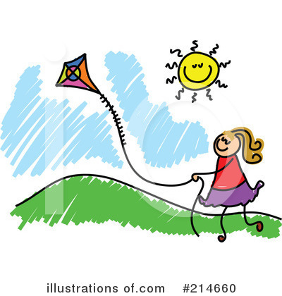 Royalty-Free (RF) Kite Clipart Illustration by Prawny - Stock Sample #214660