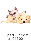 Kitten And Puppy Clipart #104600 by Pushkin