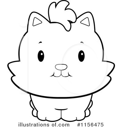 Royalty-Free (RF) Kitten Clipart Illustration by Cory Thoman - Stock Sample #1156475