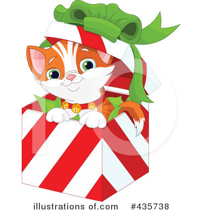 Royalty-Free (RF) Kitten Clipart Illustration by Pushkin - Stock Sample #435738