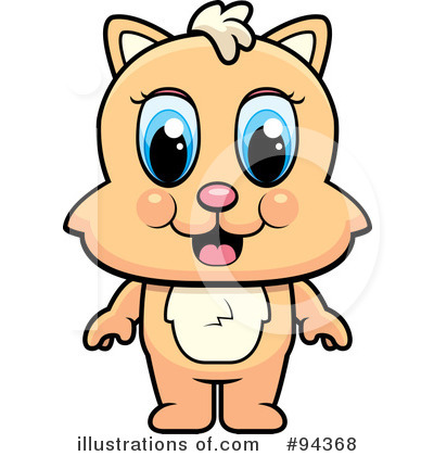 Royalty-Free (RF) Kitten Clipart Illustration by Cory Thoman - Stock Sample #94368
