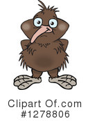 Kiwi Bird Clipart #1278806 by Dennis Holmes Designs