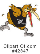 Kiwi Bird Clipart #42847 by Dennis Holmes Designs