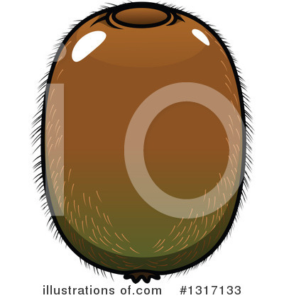 Royalty-Free (RF) Kiwi Fruit Clipart Illustration by Vector Tradition SM - Stock Sample #1317133