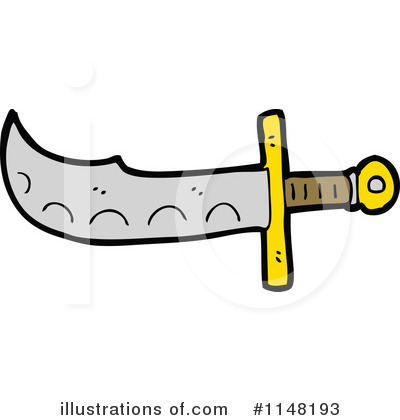 Royalty-Free (RF) Knife Clipart Illustration by lineartestpilot - Stock Sample #1148193