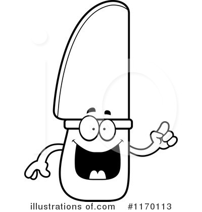 Knife Clipart #1170113 by Cory Thoman