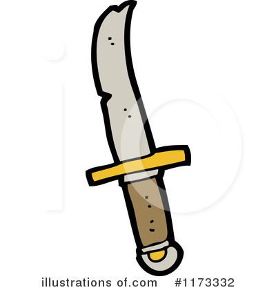 Royalty-Free (RF) Knife Clipart Illustration by lineartestpilot - Stock Sample #1173332