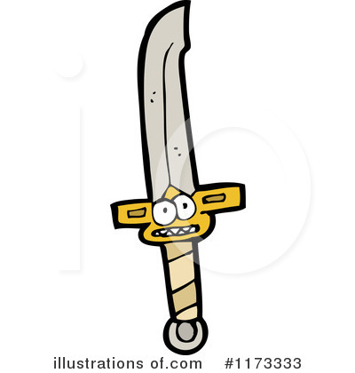 Royalty-Free (RF) Knife Clipart Illustration by lineartestpilot - Stock Sample #1173333