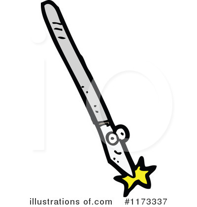 Royalty-Free (RF) Knife Clipart Illustration by lineartestpilot - Stock Sample #1173337