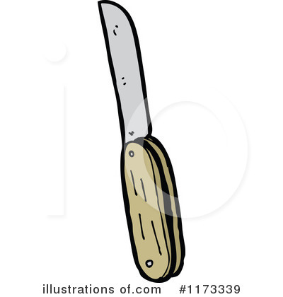 Royalty-Free (RF) Knife Clipart Illustration by lineartestpilot - Stock Sample #1173339