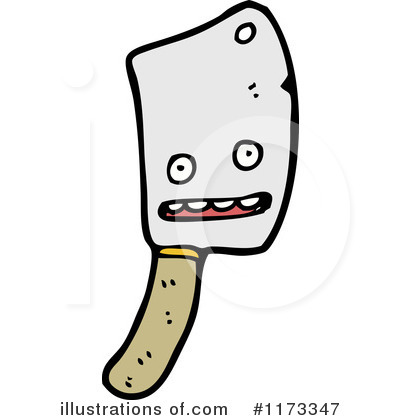 Royalty-Free (RF) Knife Clipart Illustration by lineartestpilot - Stock Sample #1173347