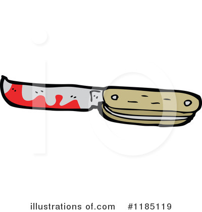 Royalty-Free (RF) Knife Clipart Illustration by lineartestpilot - Stock Sample #1185119