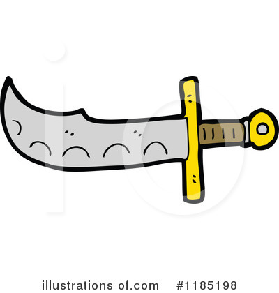 Royalty-Free (RF) Knife Clipart Illustration by lineartestpilot - Stock Sample #1185198