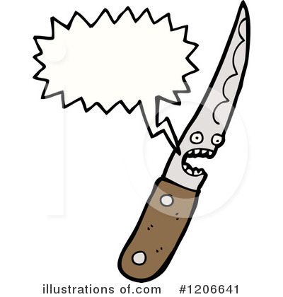 Royalty-Free (RF) Knife Clipart Illustration by lineartestpilot - Stock Sample #1206641