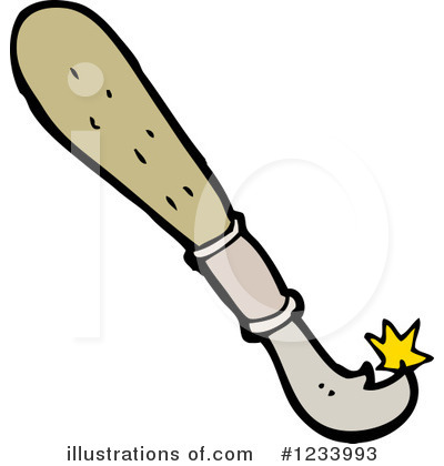 Royalty-Free (RF) Knife Clipart Illustration by lineartestpilot - Stock Sample #1233993