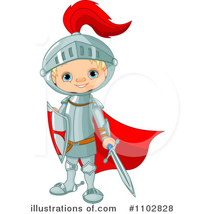 Knight Clipart #1102828 by Pushkin