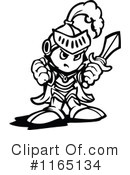 Knight Clipart #1165134 by Chromaco