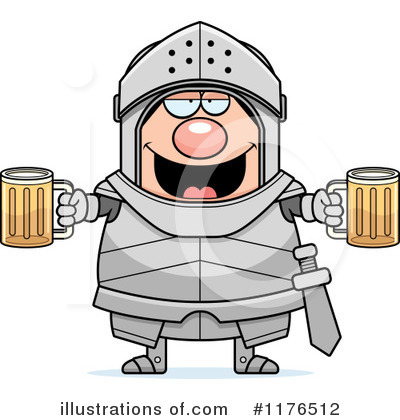 Royalty-Free (RF) Knight Clipart Illustration by Cory Thoman - Stock Sample #1176512