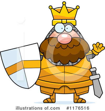 Royalty-Free (RF) Knight Clipart Illustration by Cory Thoman - Stock Sample #1176516