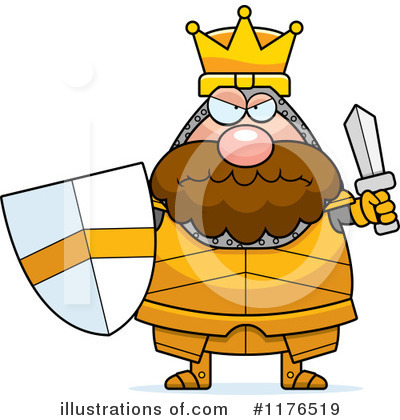 Royalty-Free (RF) Knight Clipart Illustration by Cory Thoman - Stock Sample #1176519