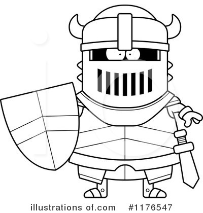 Royalty-Free (RF) Knight Clipart Illustration by Cory Thoman - Stock Sample #1176547