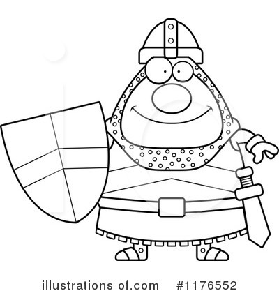 Royalty-Free (RF) Knight Clipart Illustration by Cory Thoman - Stock Sample #1176552