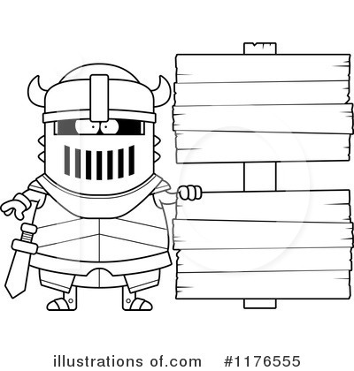 Royalty-Free (RF) Knight Clipart Illustration by Cory Thoman - Stock Sample #1176555