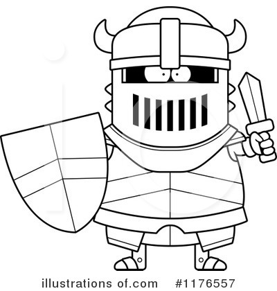 Royalty-Free (RF) Knight Clipart Illustration by Cory Thoman - Stock Sample #1176557