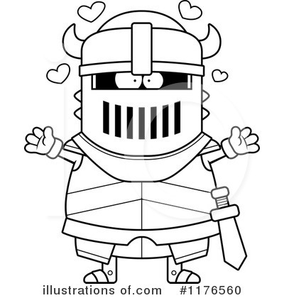 Royalty-Free (RF) Knight Clipart Illustration by Cory Thoman - Stock Sample #1176560