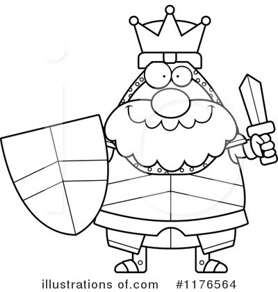 Royalty-Free (RF) Knight Clipart Illustration by Cory Thoman - Stock Sample #1176564