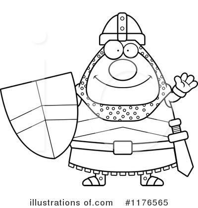 Royalty-Free (RF) Knight Clipart Illustration by Cory Thoman - Stock Sample #1176565