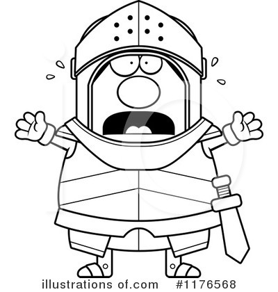 Royalty-Free (RF) Knight Clipart Illustration by Cory Thoman - Stock Sample #1176568