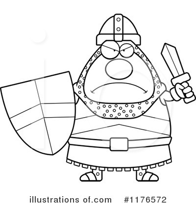 Royalty-Free (RF) Knight Clipart Illustration by Cory Thoman - Stock Sample #1176572