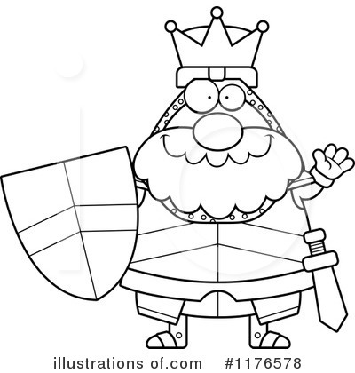 Royalty-Free (RF) Knight Clipart Illustration by Cory Thoman - Stock Sample #1176578