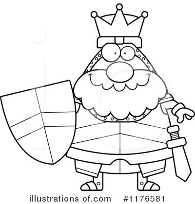 Royalty-Free (RF) Knight Clipart Illustration by Cory Thoman - Stock Sample #1176581