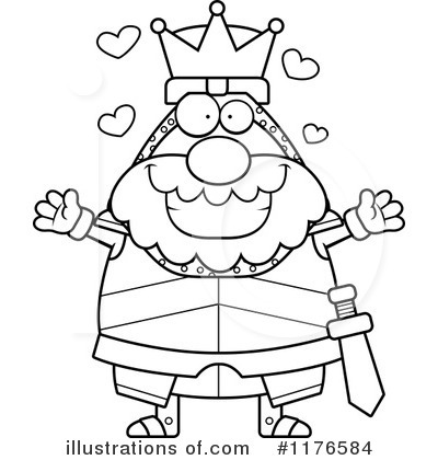 Royalty-Free (RF) Knight Clipart Illustration by Cory Thoman - Stock Sample #1176584