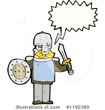 Royalty-Free (RF) Knight Clipart Illustration by lineartestpilot - Stock Sample #1192380