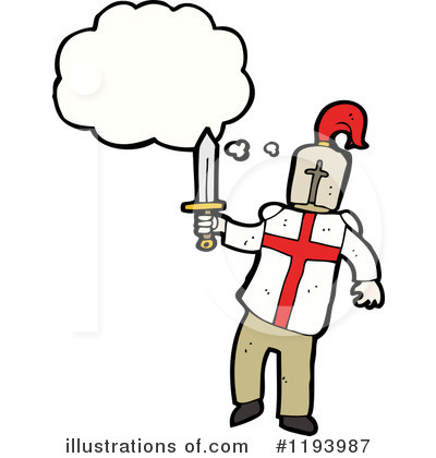 Royalty-Free (RF) Knight Clipart Illustration by lineartestpilot - Stock Sample #1193987