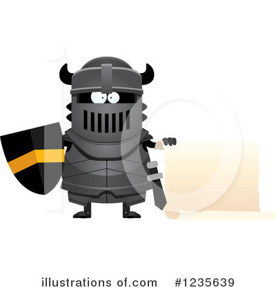 Royalty-Free (RF) Knight Clipart Illustration by Cory Thoman - Stock Sample #1235639