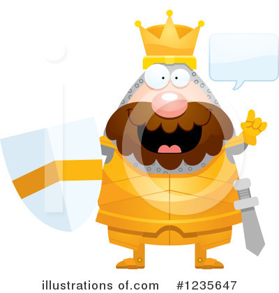 Royalty-Free (RF) Knight Clipart Illustration by Cory Thoman - Stock Sample #1235647