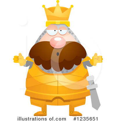 Royalty-Free (RF) Knight Clipart Illustration by Cory Thoman - Stock Sample #1235651