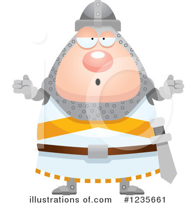 Royalty-Free (RF) Knight Clipart Illustration by Cory Thoman - Stock Sample #1235661