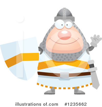 Royalty-Free (RF) Knight Clipart Illustration by Cory Thoman - Stock Sample #1235662