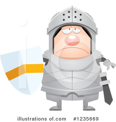 Royalty-Free (RF) Knight Clipart Illustration by Cory Thoman - Stock Sample #1235669