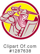 Knight Clipart #1287638 by patrimonio