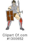 Knight Clipart #1300652 by patrimonio