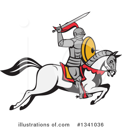 Knight Clipart #1341036 by patrimonio